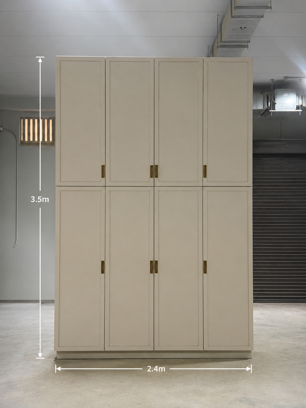 Large wardrobe (Ready made) - خزانة كبيرة (تسليم فوري)