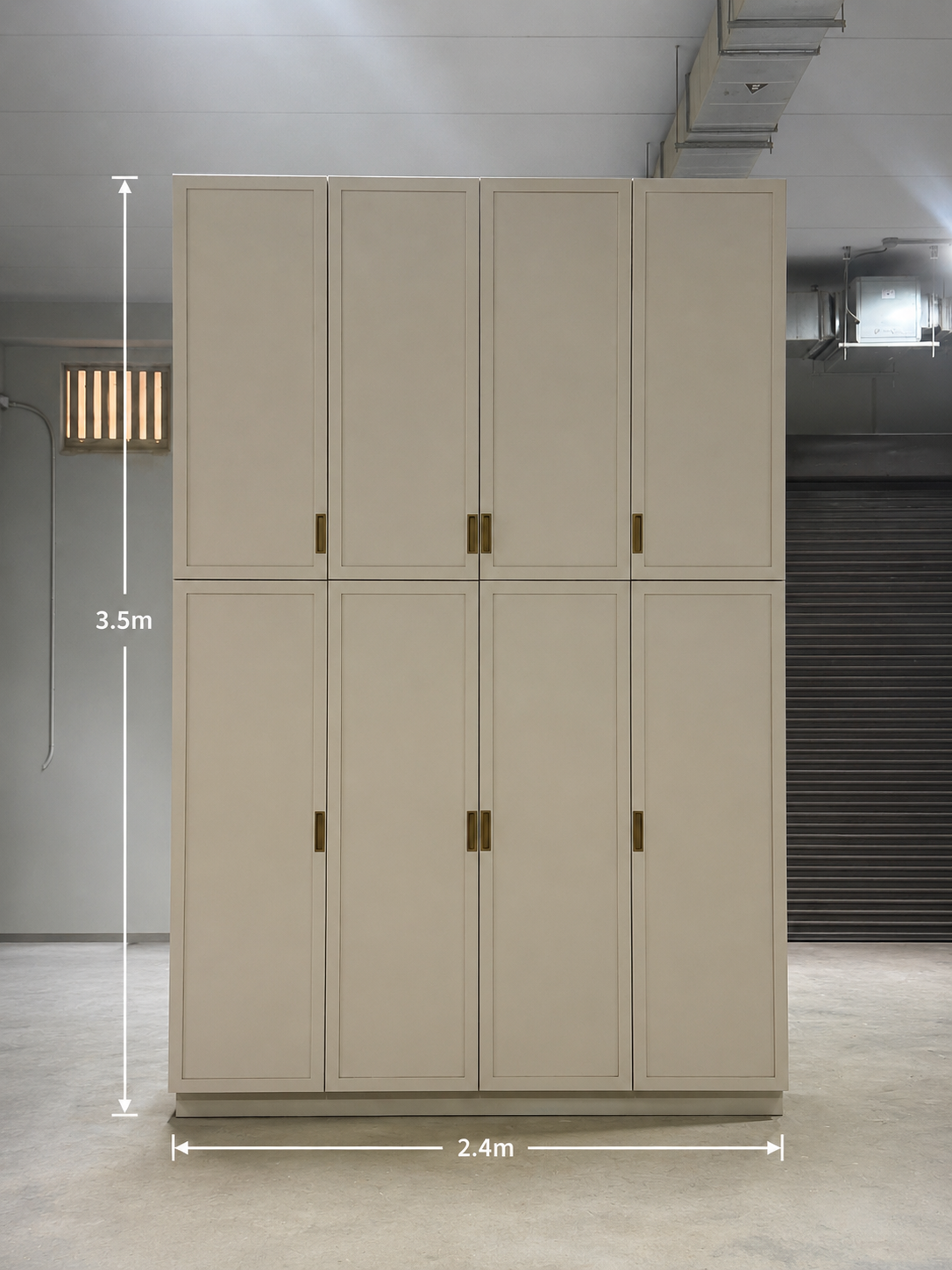 Large wardrobe (Ready made) - خزانة كبيرة (تسليم فوري)